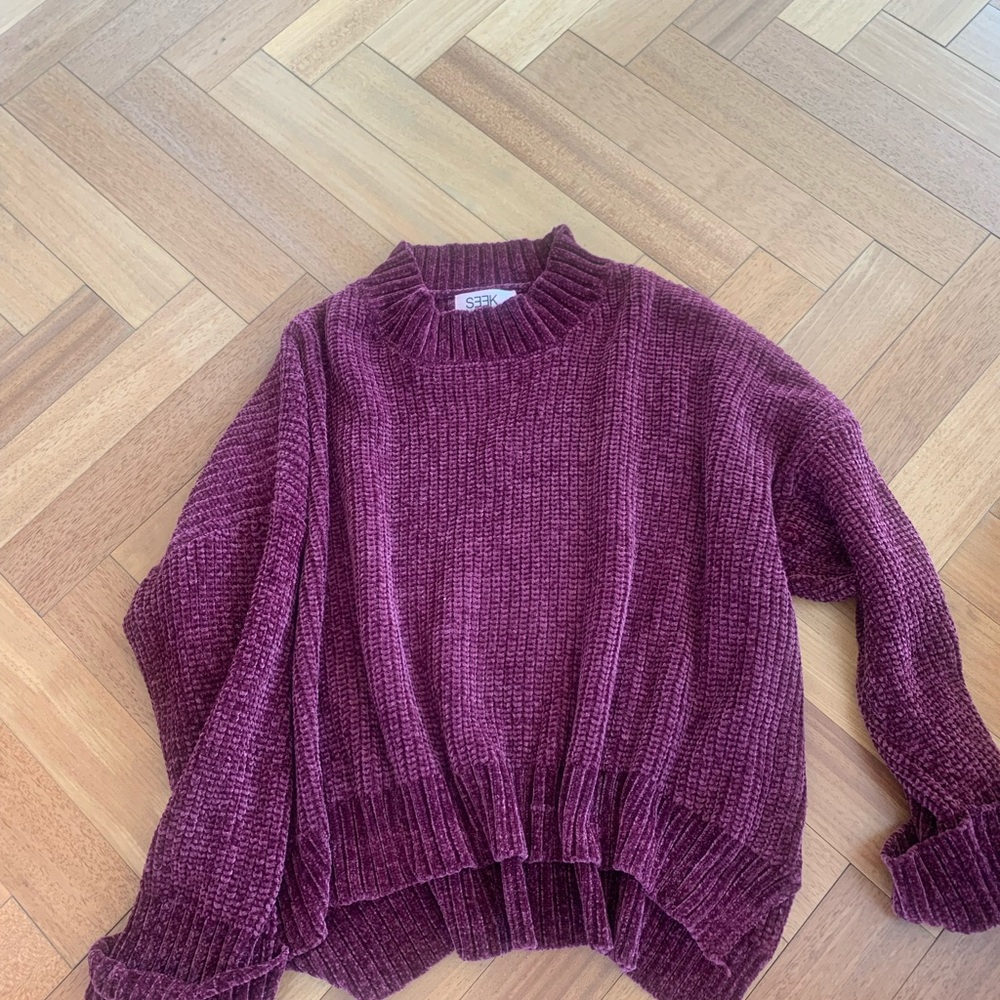 Purple LF sweater